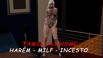 Family at Home - Completo - Jogo Pornô 3D