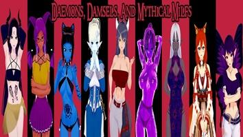 Daemons, Damsels & Mythical Milfs JOGO HENTAI - HENTAI GAME - SUPER HENTAI (1)