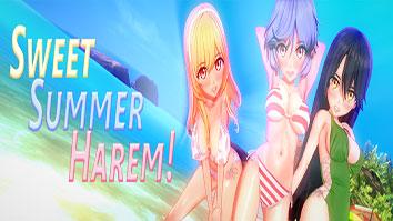 Sweet Summer Harem! - Jogo Hentai 3D
