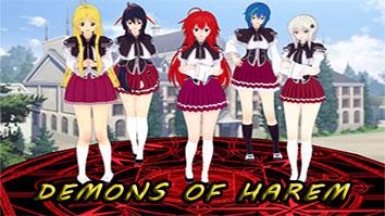 Demons of Harem - Jogo Hentai 3D - Paródia de High School DxD
