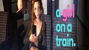 A Novinha do Trem JOGO PORNO COMPLETO - PORN GAME (1)