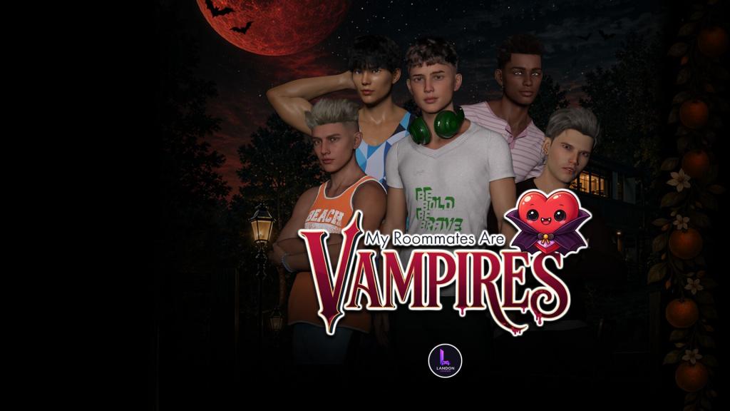 Meus colegas de quarto são vampiros JOGO PORNO GAY - GAY GAME (1)